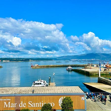 Exclusivo Atico Boutique Con Vistas Al Mar Apartment Villanueva De Arosa Luaran gambar
