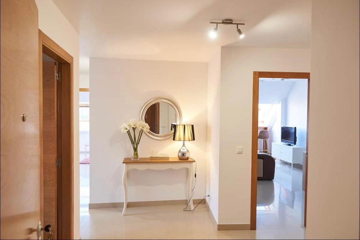 Exclusivo Atico Boutique Con Vistas Al Mar Apartment Villanueva De Arosa Luaran gambar